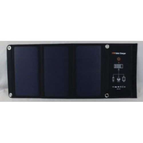 Solar foldable mobile charger 21W